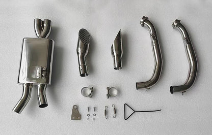 Vandemon Titanium Low Mount Exhaust System CFMOTO 450SR 450SR-S/SS 2025