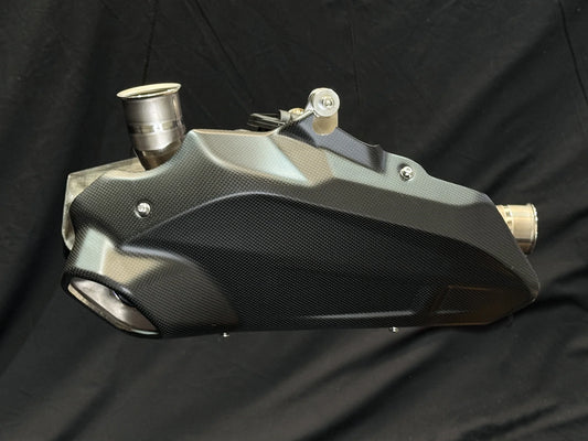 Vandemon Bimodal Stealth Titanium Slip-On Ducati Streetfighter V4 2025