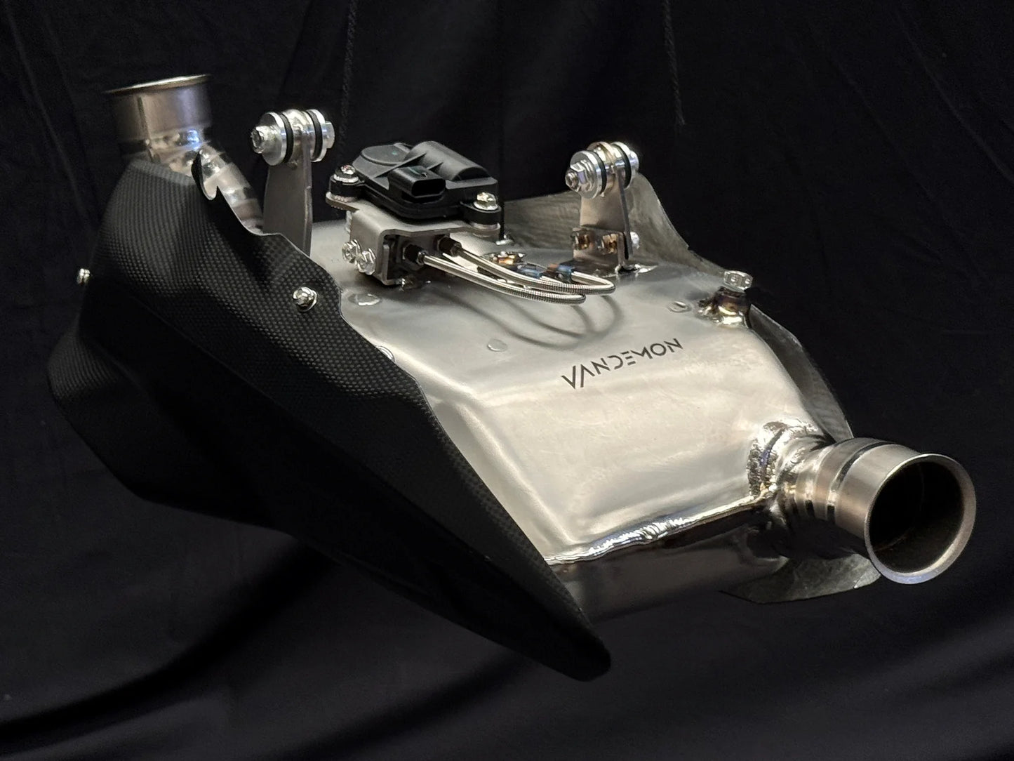 Vandemon Bimodal Stealth Titanium Slip-On Ducati Panigale/ Streetfighter V4 2025