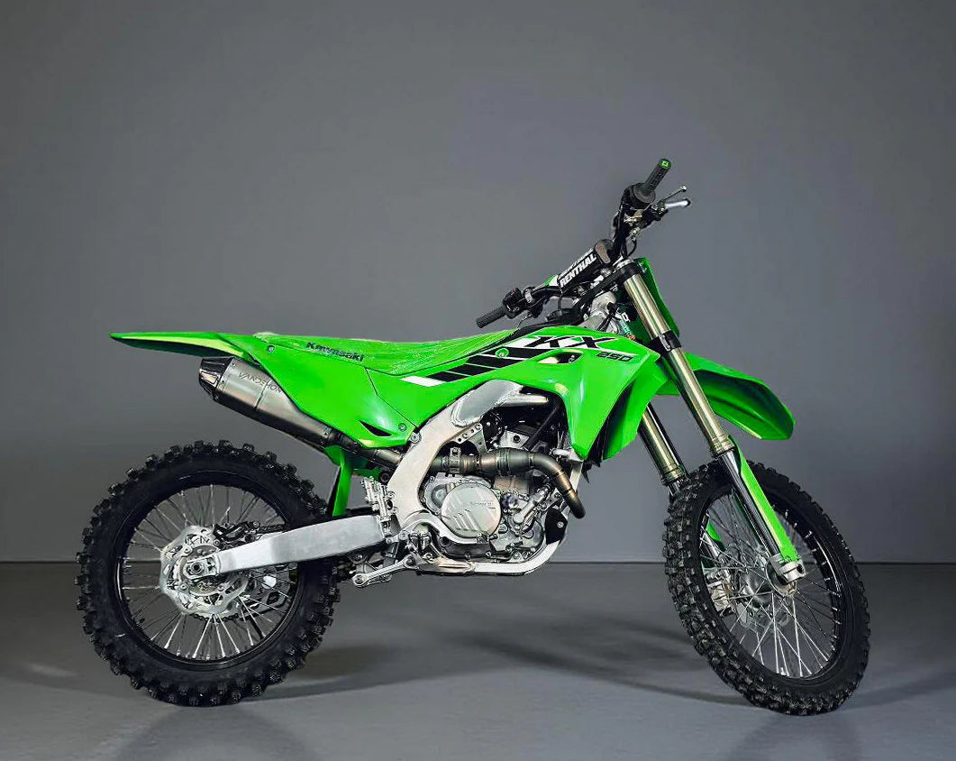 Vandemon Full Exhaust System Titanium Kawasaki KX250F 2025 - Adventure Parts