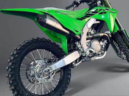 Vandemon Full Exhaust System Titanium Kawasaki KX250F 2025 - Adventure Parts