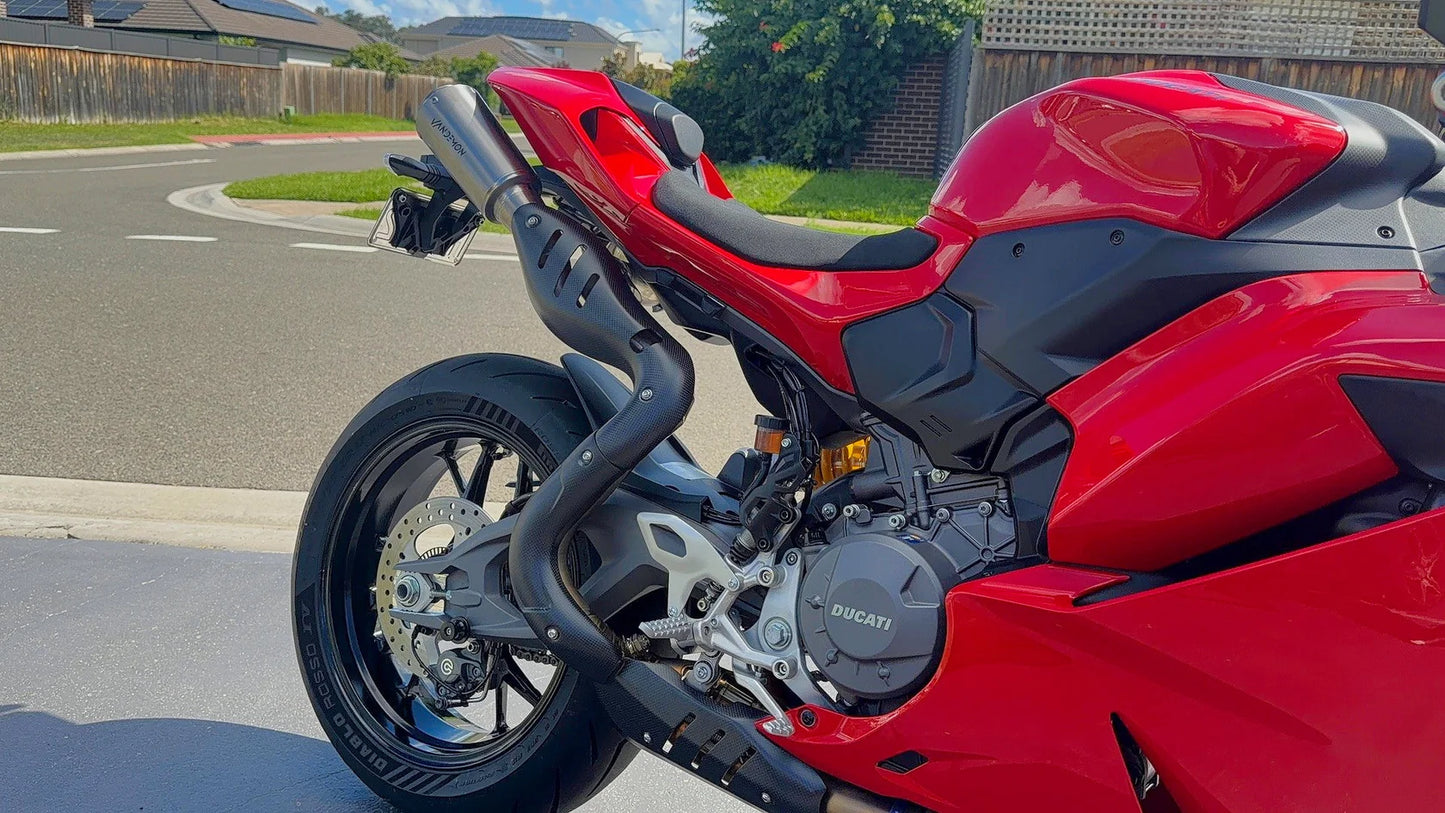 Vandemon Titanium High Mount Slip-On Exhaust Ducati Panigale V2 and V2S 890 2025