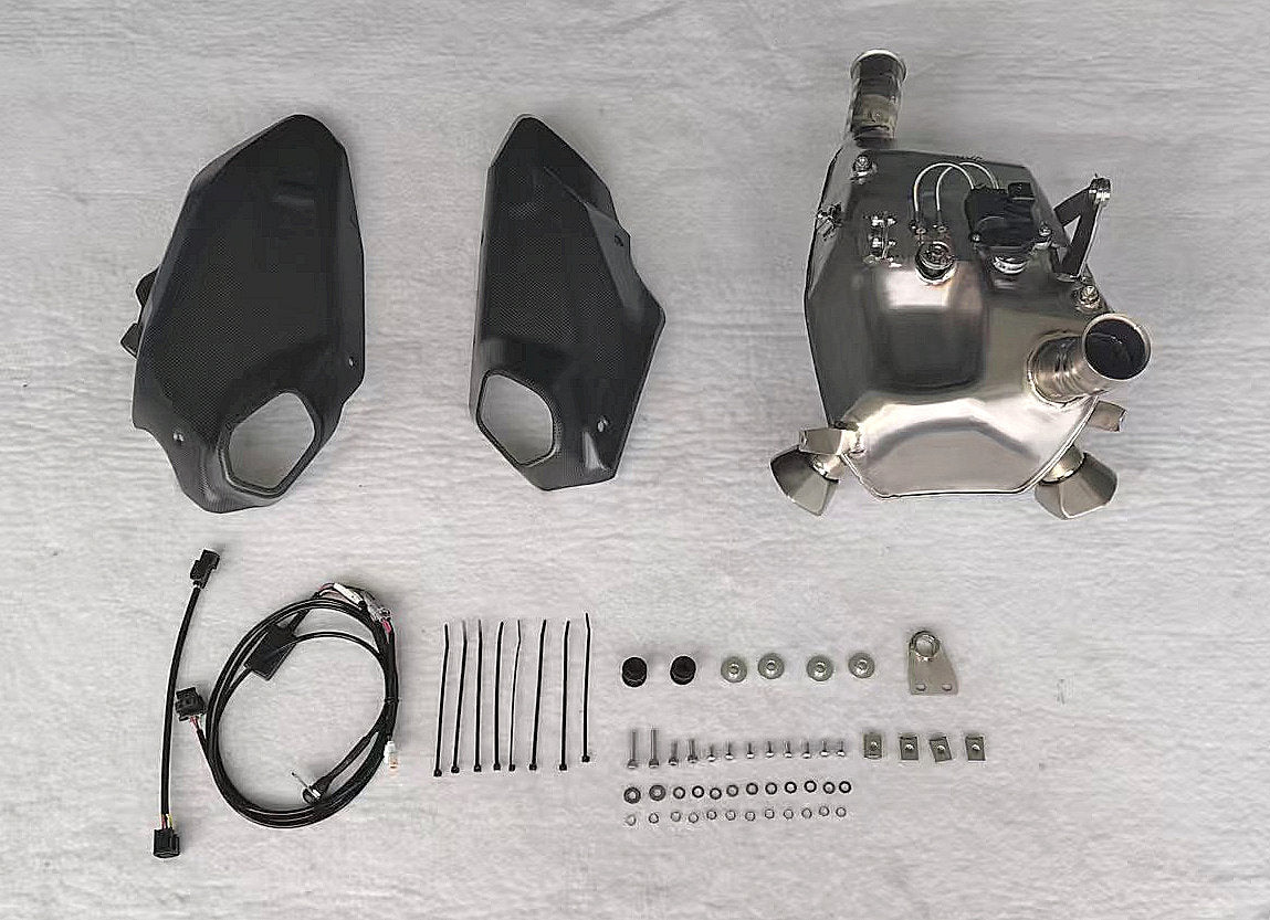 Vandemon Bimodal Stealth Titanium Slip-On Ducati Panigale/ Streetfighter V4 2025