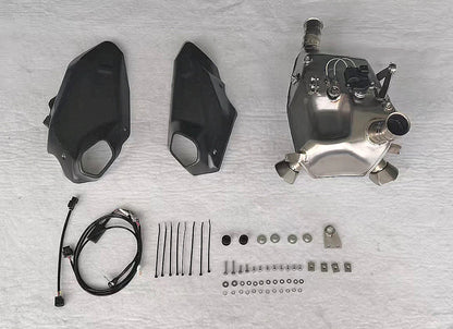 Vandemon Bimodal Stealth Titanium Slip-On Ducati Streetfighter V4 2025