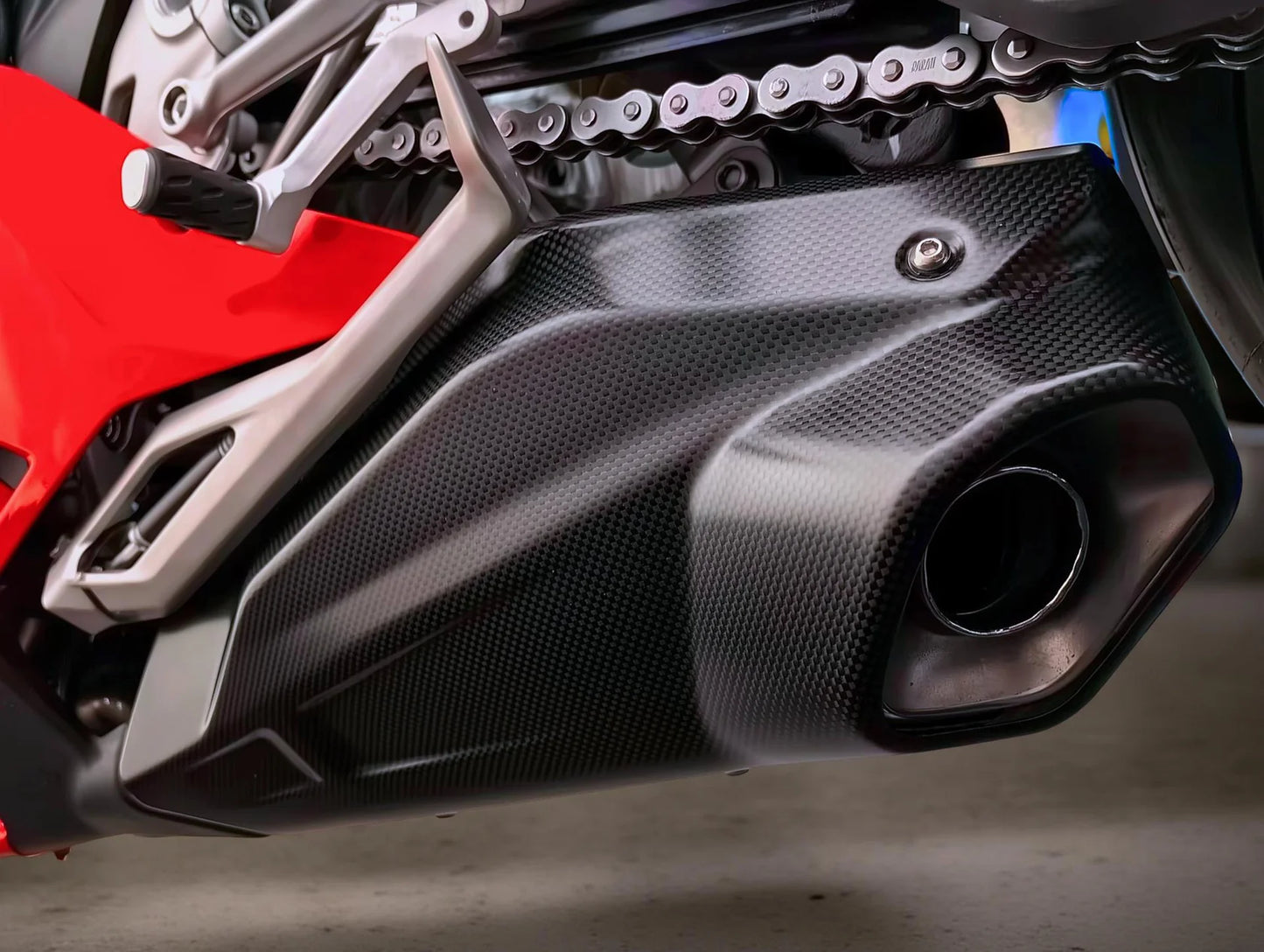 Vandemon Bimodal Stealth Titanium Slip-On Ducati Panigale/ Streetfighter V4 2025
