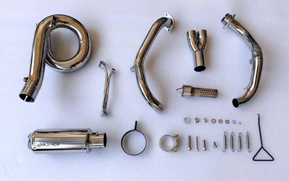 Vandemon Titanium Exhaust System Yamaha MT07/FZ07 2025-2026