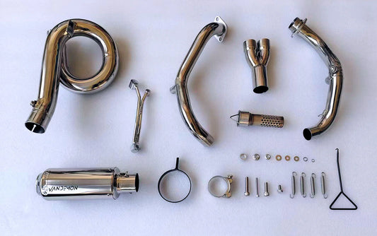 Vandemon Titanium Exhaust System Yamaha XSR700 2025-2026
