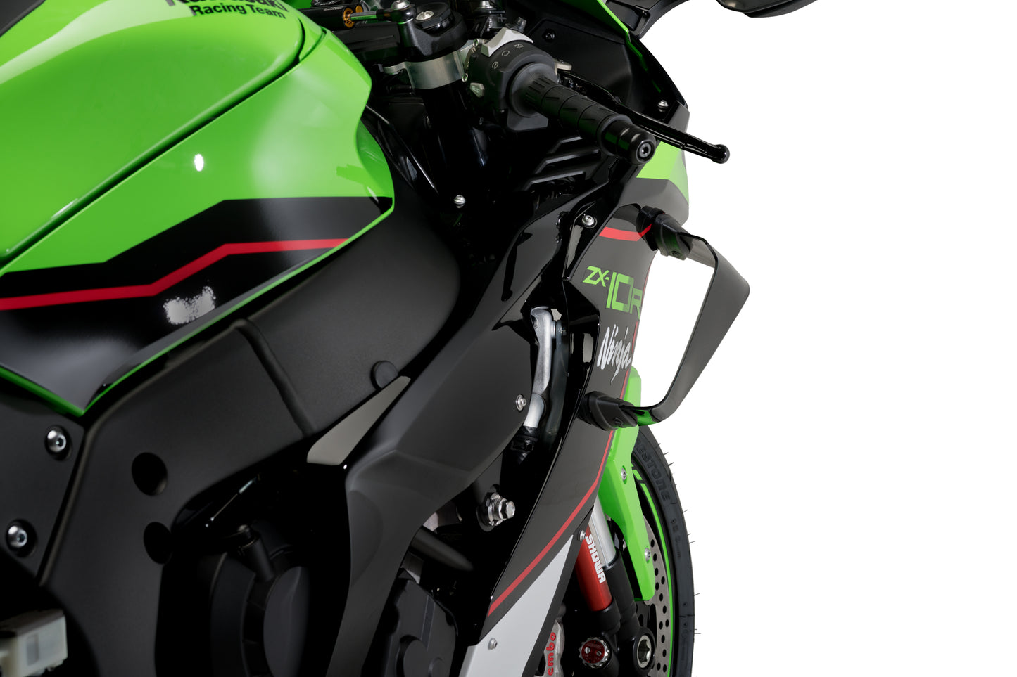 PUIG Race Side Spoilers Kawasaki ZX-10R 2021-2025 - Adventure Parts