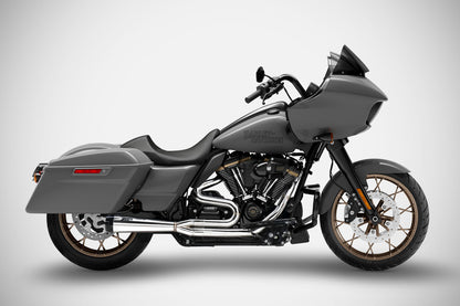 ZARD Full Kit 2:1 Harley Davidson Road Glide St Exhaust 2017-2023 - Adventure Parts