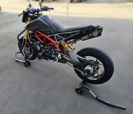 Woodcraft Single Sided Swingarm w/ Pin choice Motorcycle Stand - Adventure Parts