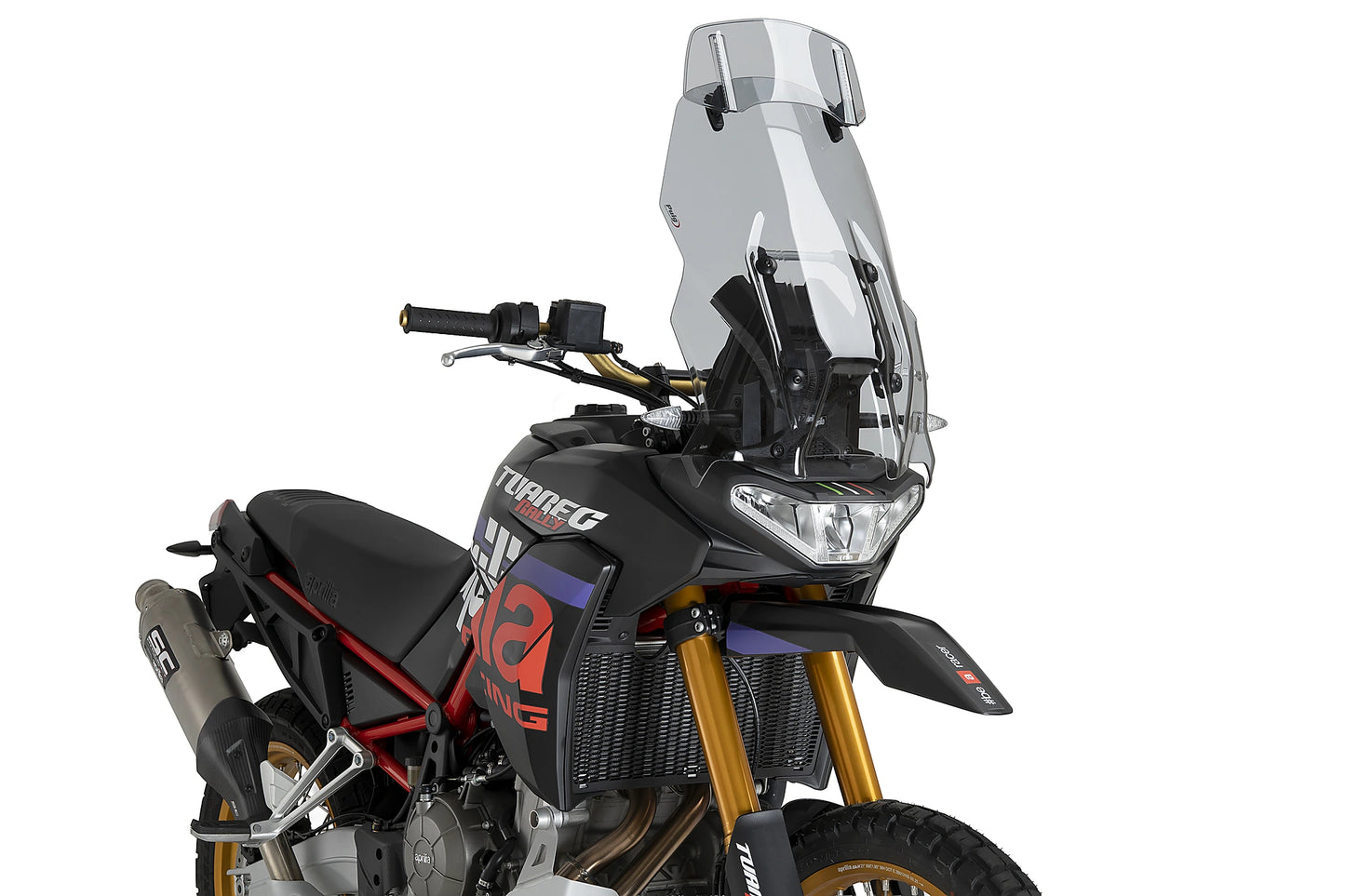 Puig Touring Windscreen With Visor Aprilia Tuareg 660 2022-2026