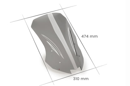 Puig Touring Windscreen Kawasaki KLR 650 2022-2025* - Adventure Parts