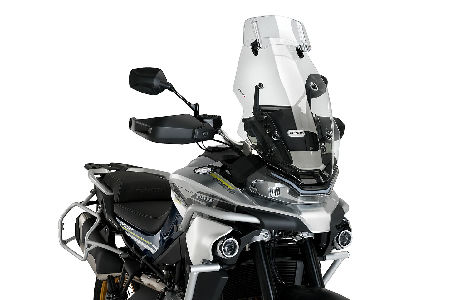 Puig Touring Windshield with Visor CFMOTO IBEX 800S 2022-2026