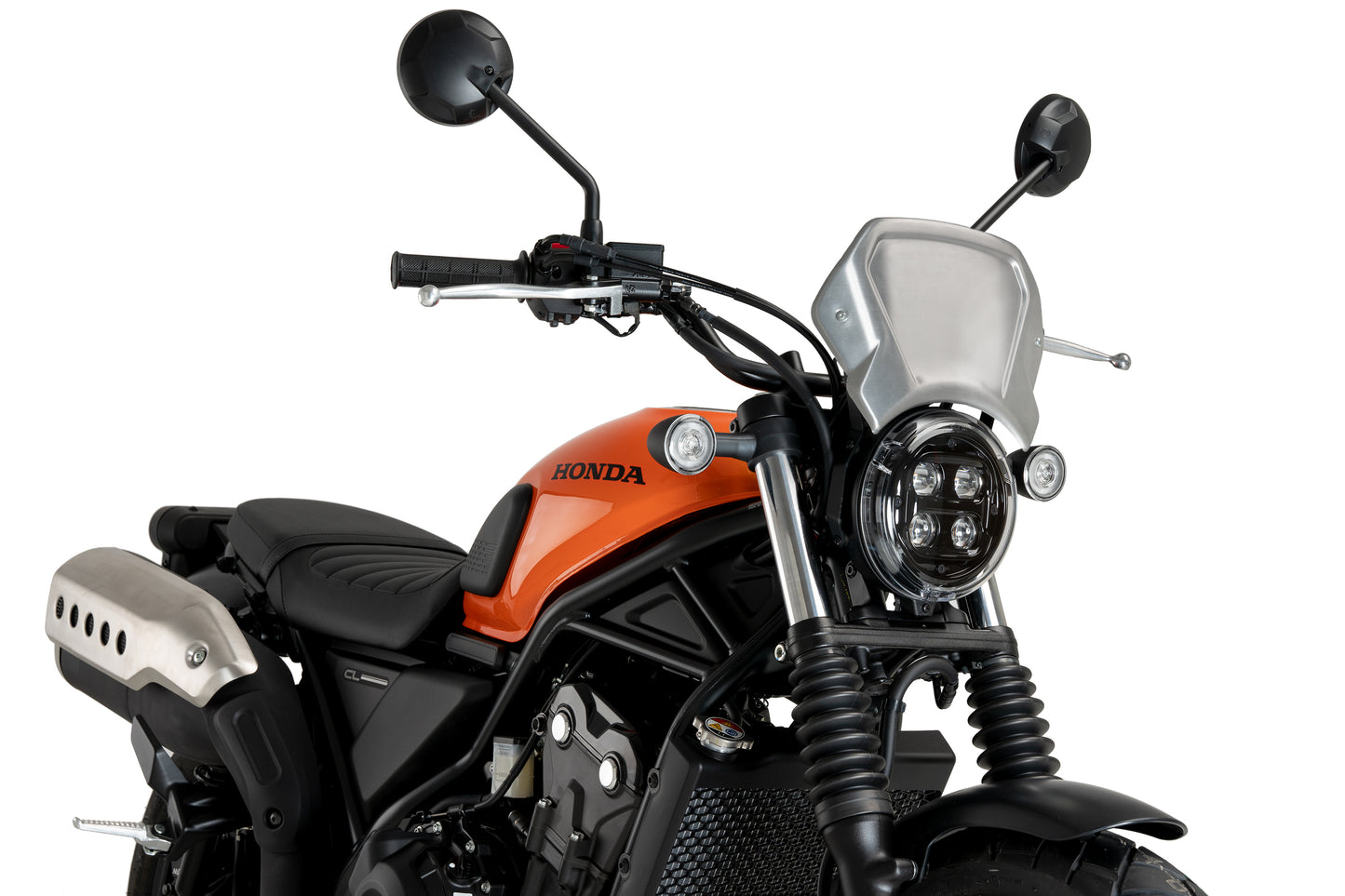 Puig ALU Frontal Plate HONDA SCL500 2023-2025