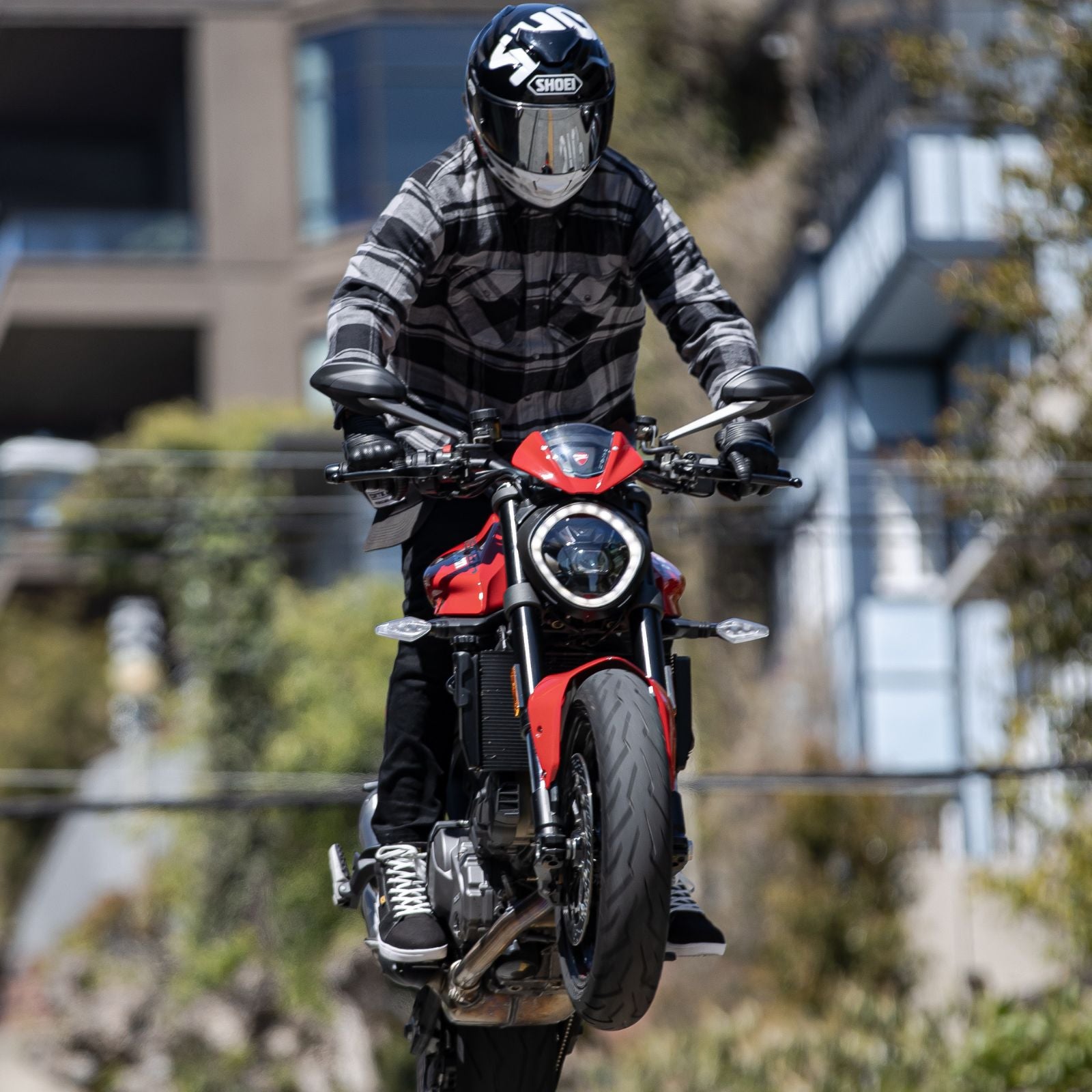 Cortech The Bender Motorcycle Riding Flannel - Adventure Parts