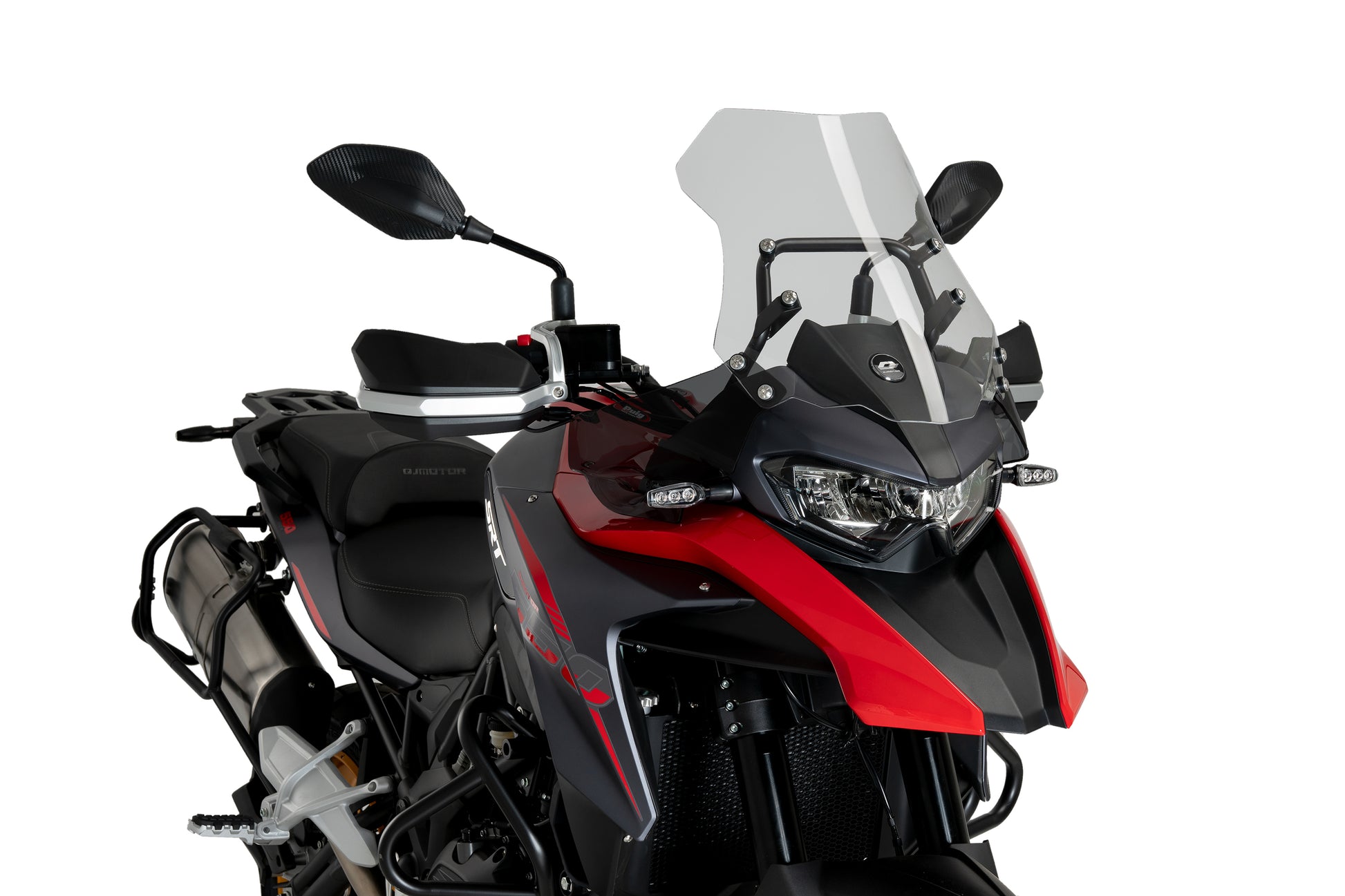 Puig Extended Front Deflectors QJ SRT 550 ON ROAD 2023-2025 - Adventure Parts