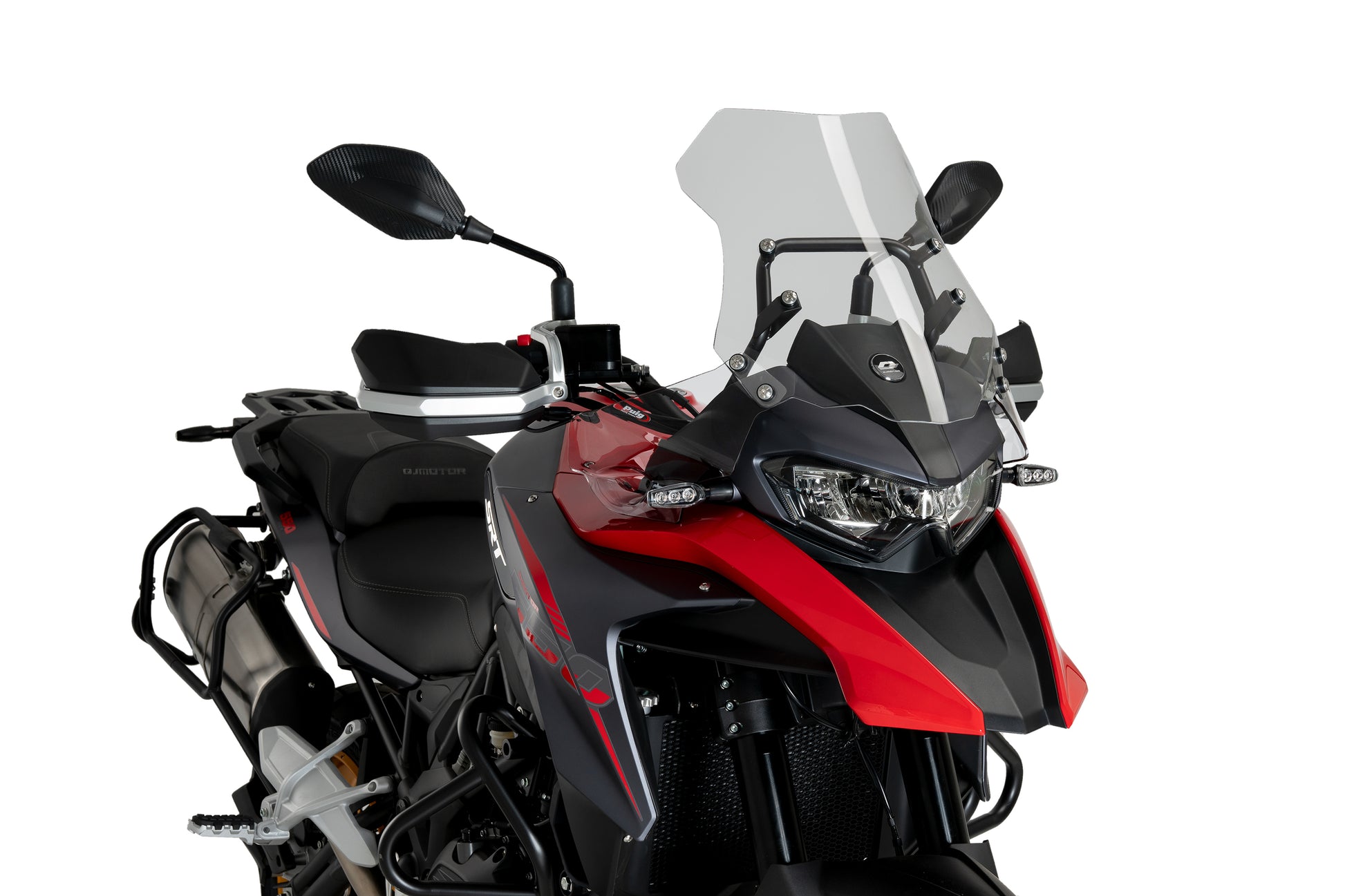 Puig Extended Front Deflectors QJ SRT 550 ON ROAD 2023-2025 - Adventure Parts