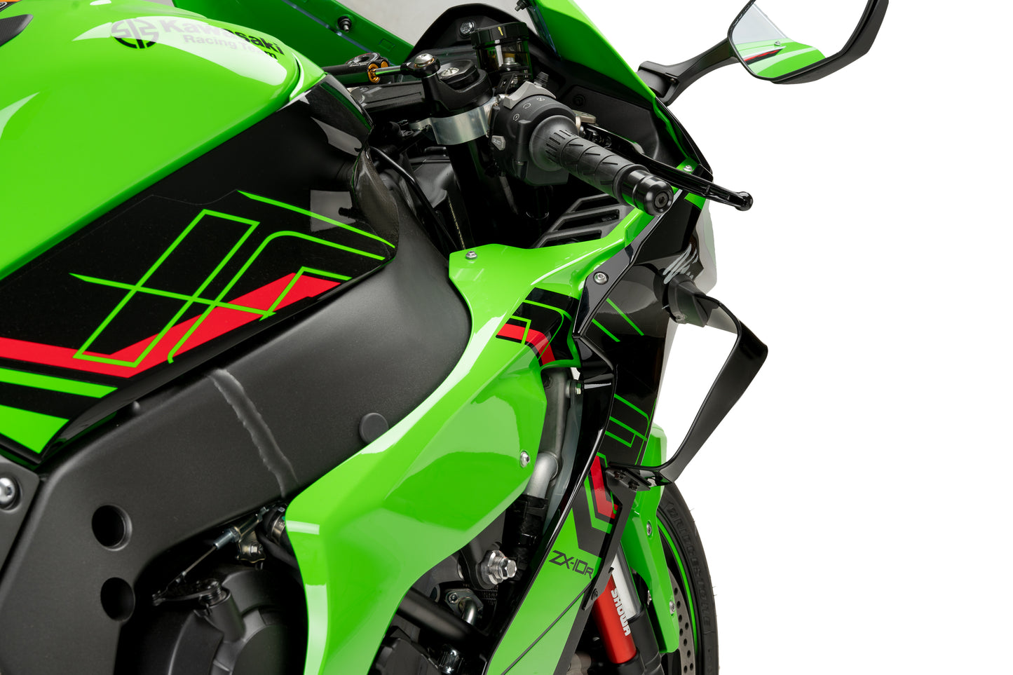 PUIG Race Side Spoilers Kawasaki ZX-10R 2021-2025 - Adventure Parts