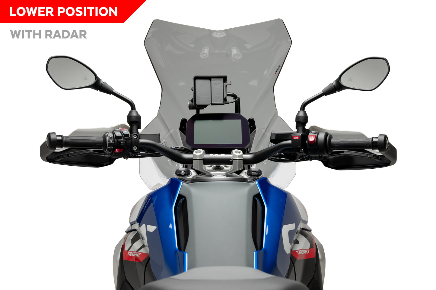 Puig Touring Plus Windscreen BMW R1300GS 2023-2025 - Adventure Parts