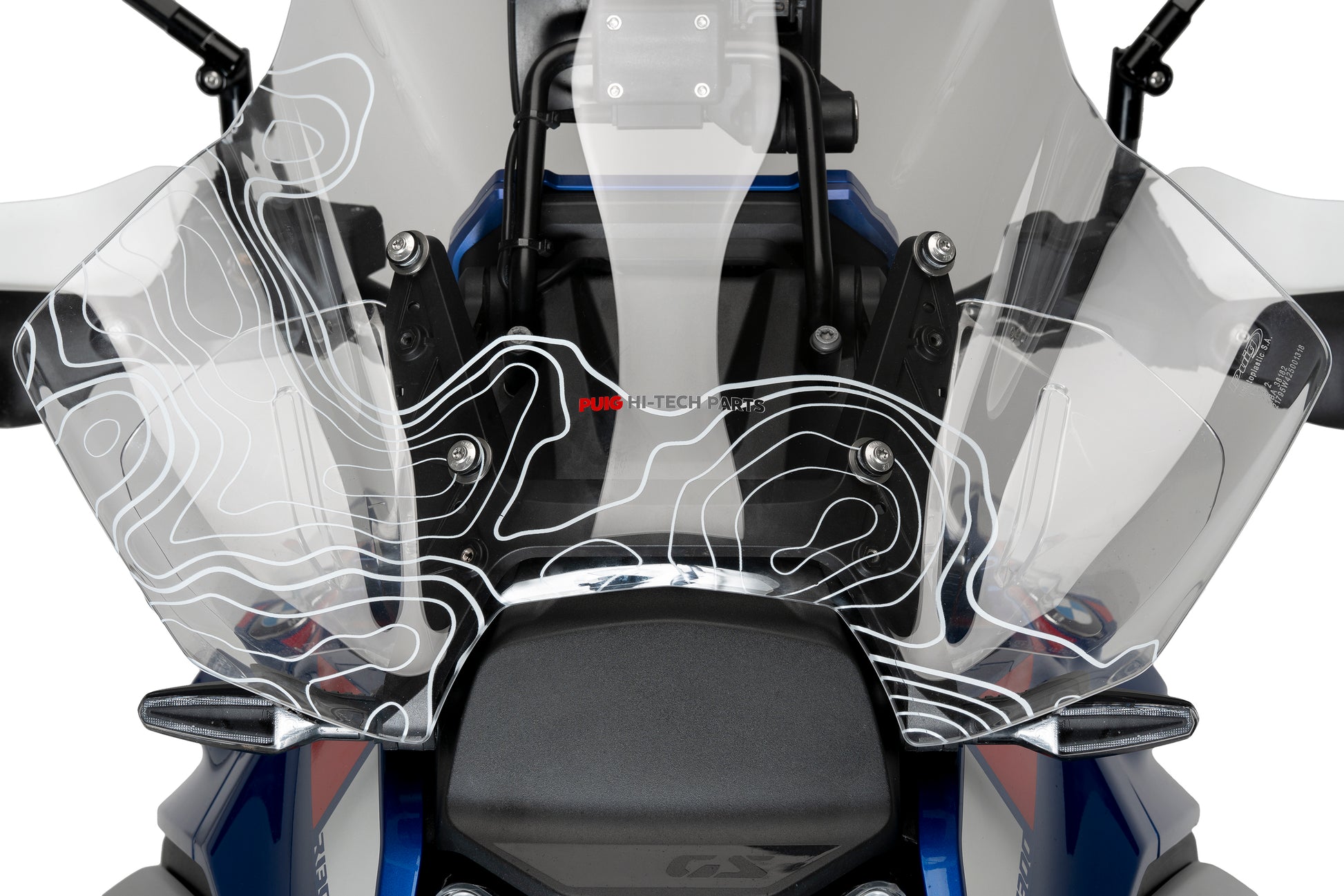 Puig Touring Plus Windscreen BMW R1300GS 2023-2025 - Adventure Parts