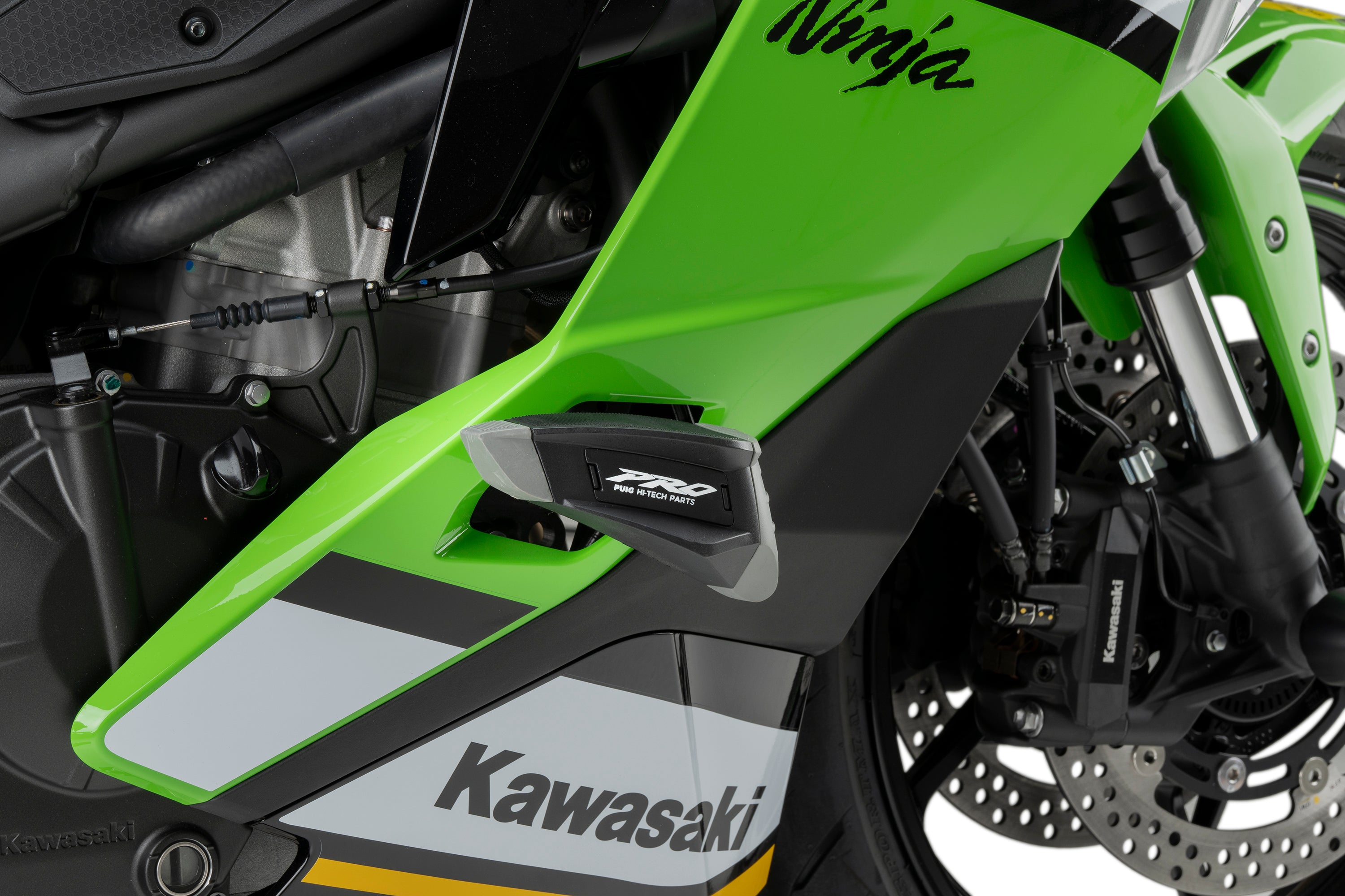Puig Pro 2.0 Frame Sliders KAWASAKI ZX-4R NINJA 2024-2025