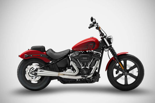 ZARD Full Kit 2:1 Exhaust Harley Davidson Street Bob 114 2017-2024 - Adventure Parts