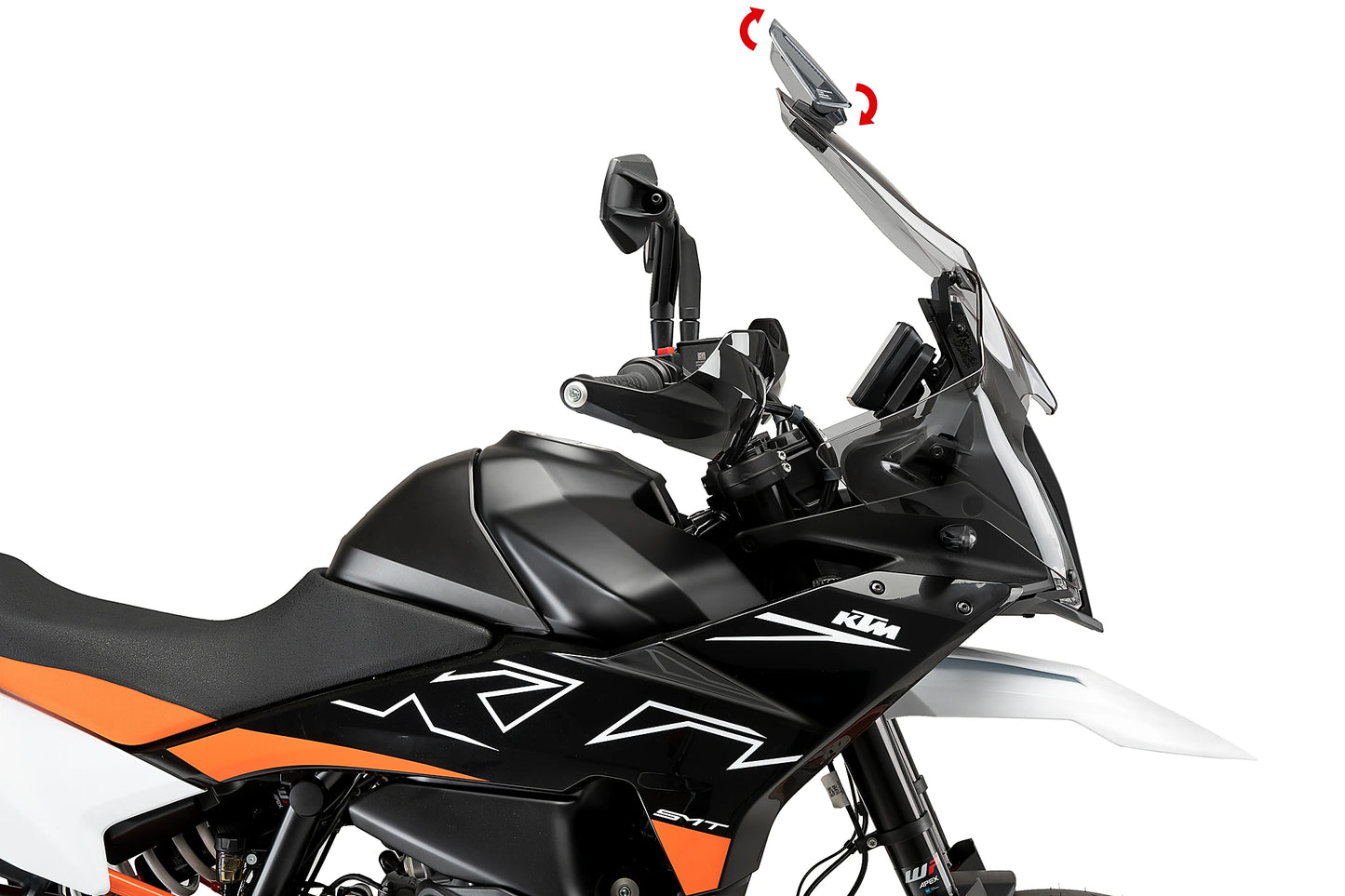 Puig Touring Windshield with Visor KTM 890 SMT 2023-2025