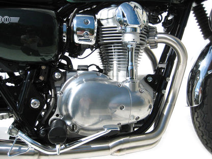 ZARD Exhaust "Conical" Full Kit Kawasaki W800 2010-2017 - Adventure Parts