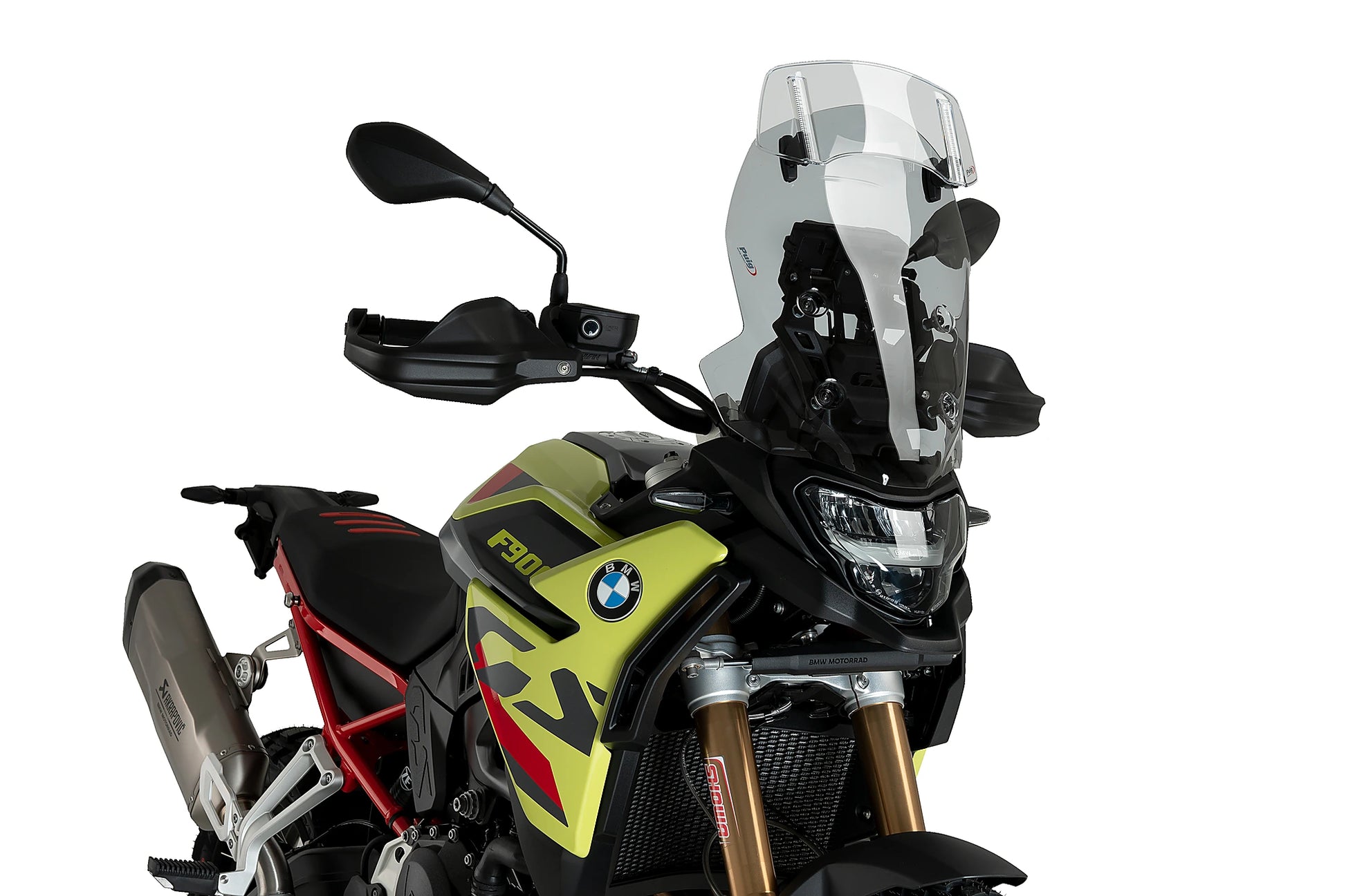 Puig Touring Windshield with Visor BMW F900GS 2024-2026 - Adventure Parts
