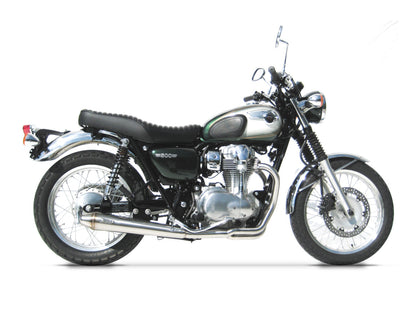 ZARD Exhaust "Conical" Full Kit Kawasaki W800 2010-2017 - Adventure Parts