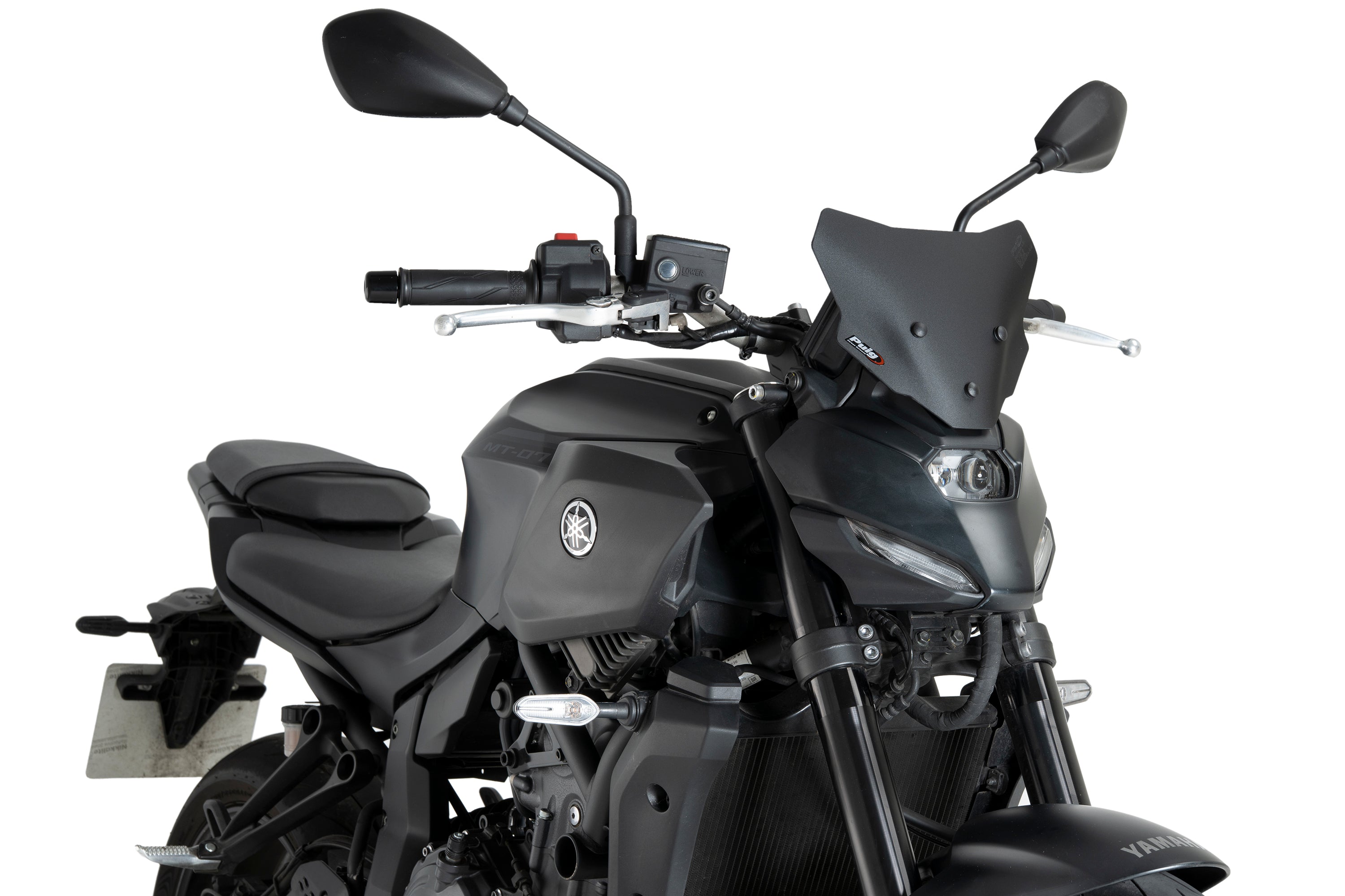 PUIG(プーチ）　スモークスクリーン　MT-07 2025年～ Puig New Gen Sport Windscreen Yamaha MT-07 2025-2026
