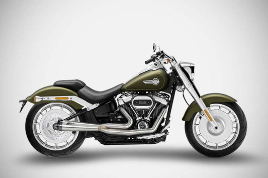 ZARD Full Kit 2:1 Exhaust Harley Davidson Fat Boy 114 2017-2024 - Adventure Parts