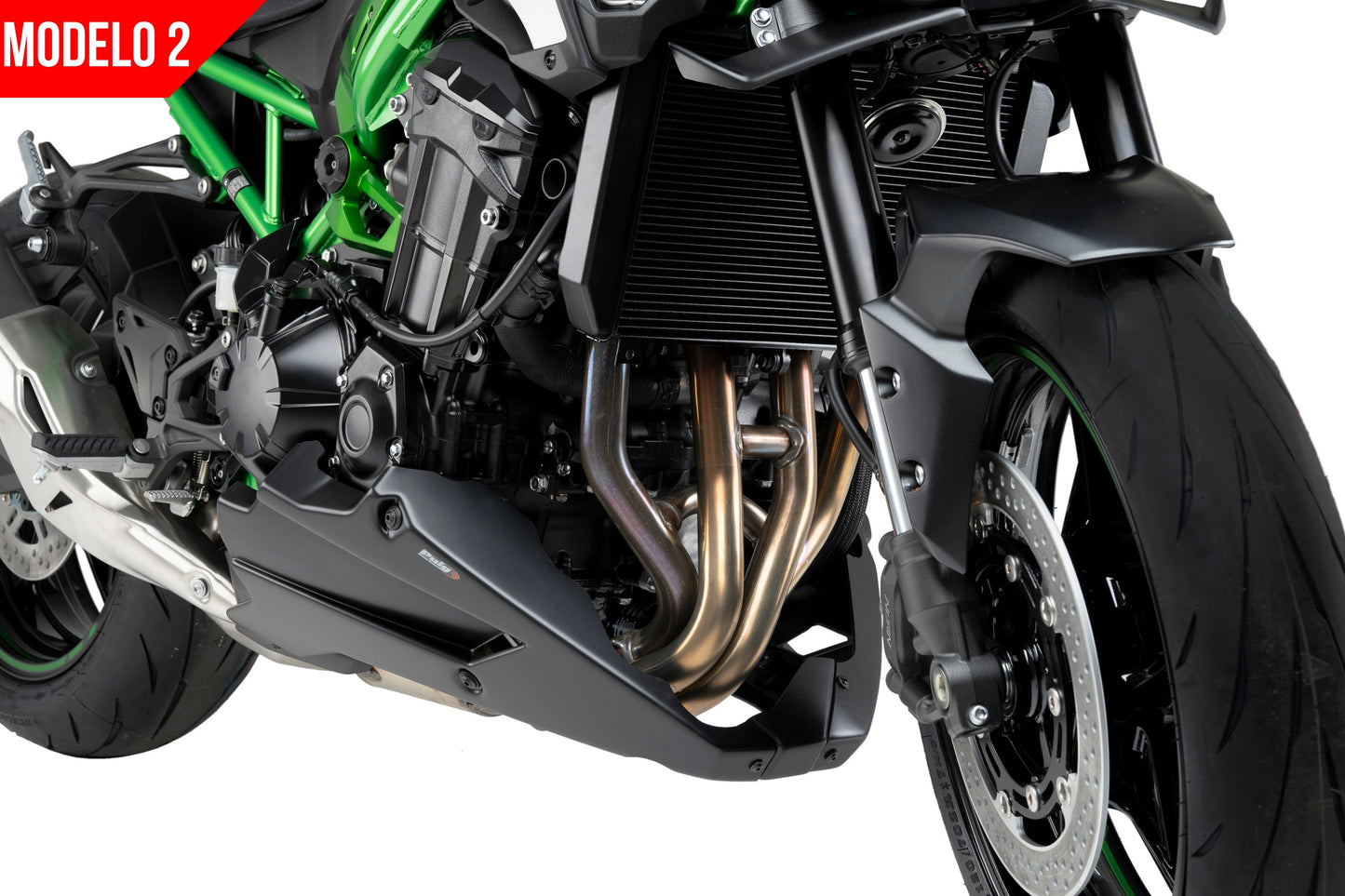 Puig Engine Spoiler Model 2 Kawasaki Z900 2025-2026 - Adventure Parts