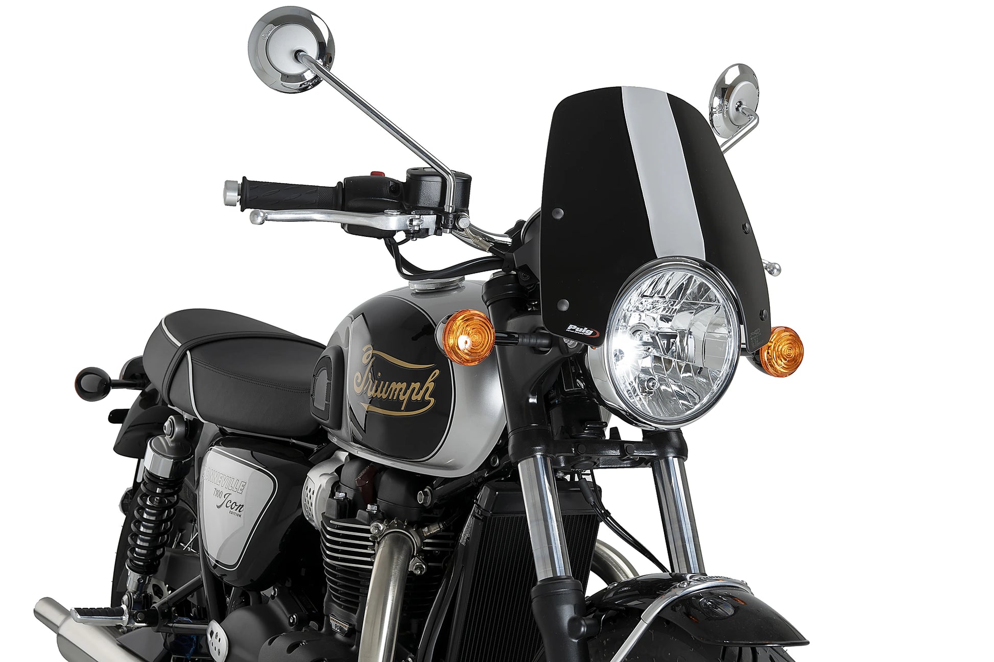 Puig New Generation Sport TRIUMPH BONNEVILLE T100 2002-2026 - Adventure Parts