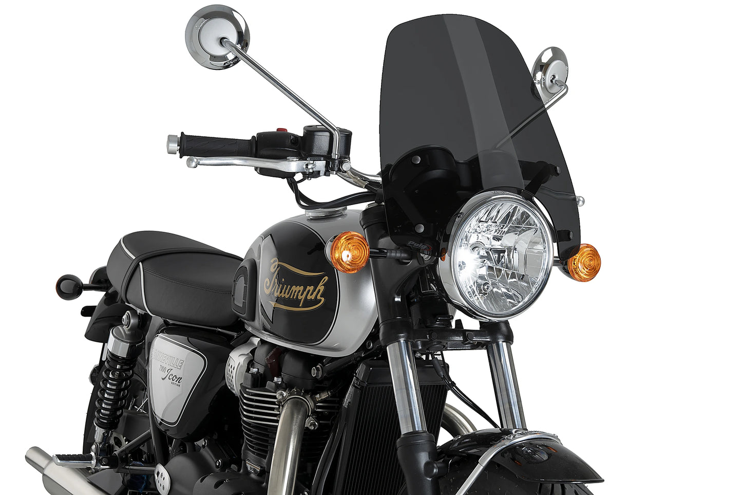 Puig New Generation Touring TRIUMPH BONNEVILLE T100 2002-2026 - Adventure Parts