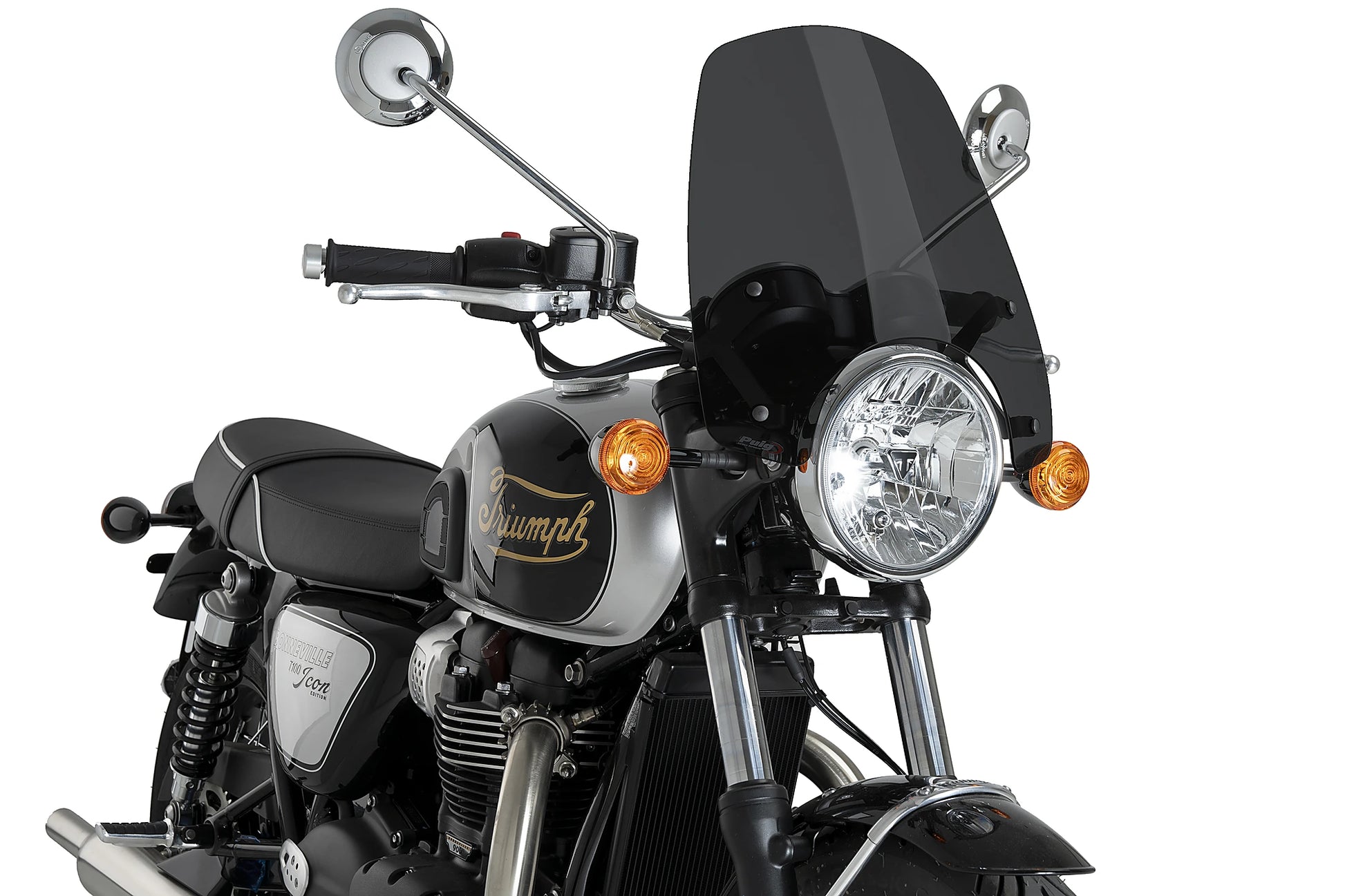 Puig New Generation Touring TRIUMPH BONNEVILLE T100 2002-2026 - Adventure Parts