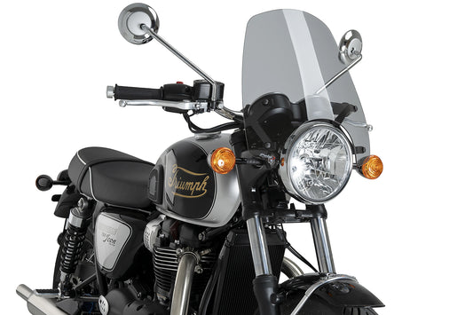 Puig New Generation Touring TRIUMPH BONNEVILLE T100 2002-2026 - Adventure Parts