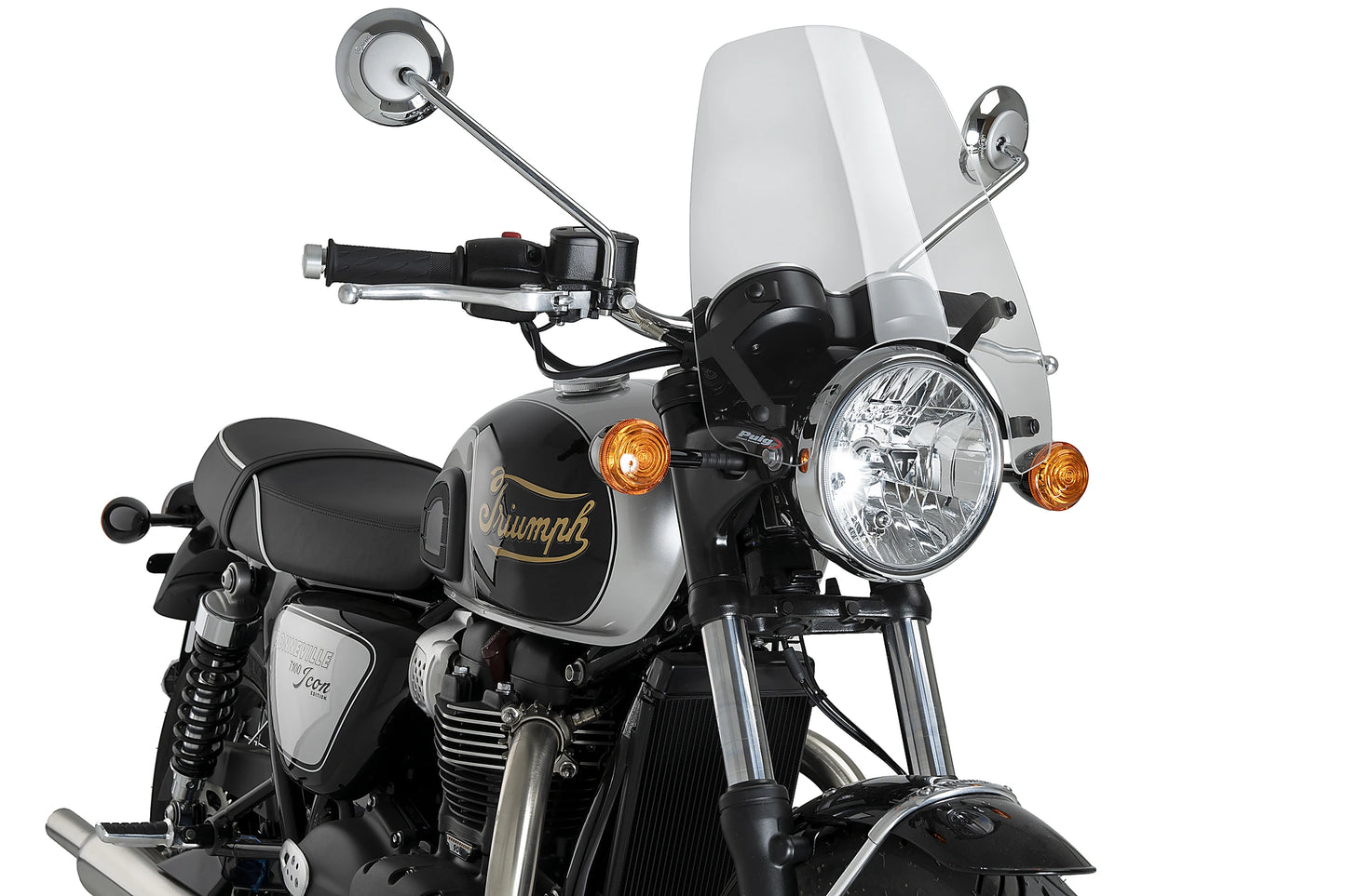 Puig New Generation Touring TRIUMPH BONNEVILLE T100 2002-2026 - Adventure Parts