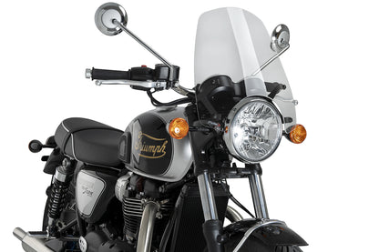 Puig New Generation Touring TRIUMPH BONNEVILLE T100 2002-2026 - Adventure Parts