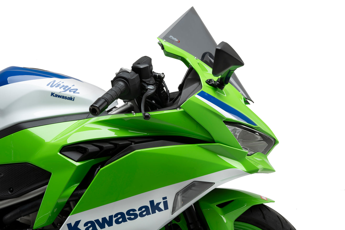 PUIG R-Racer Screen Kawasaki ZX-4R NINJA 2024-2026 - Adventure Parts