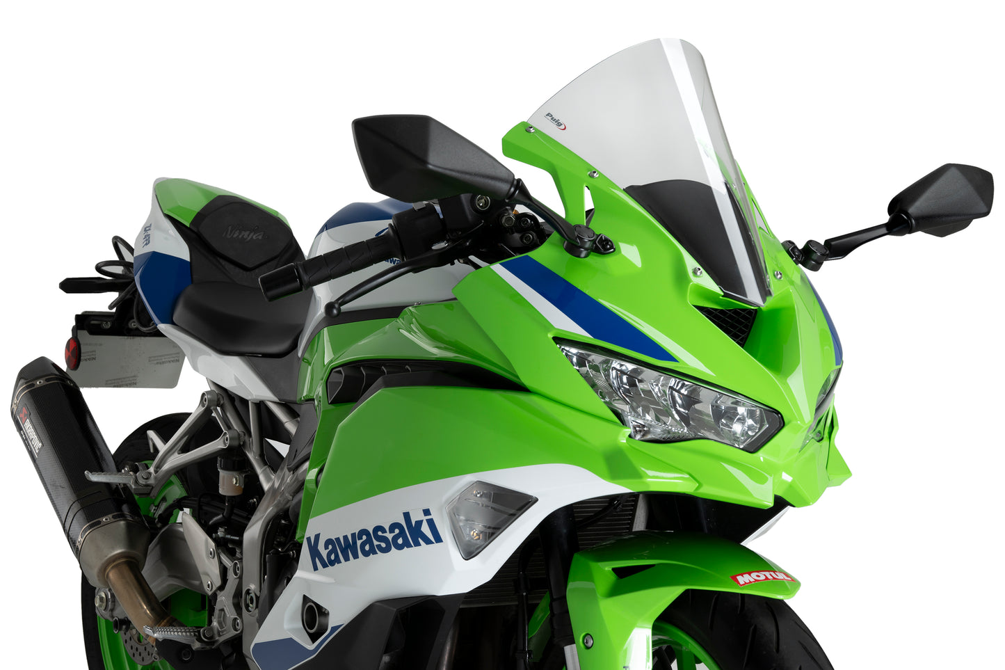 PUIG R-Racer Screen Kawasaki ZX-4R NINJA 2024-2026 - Adventure Parts