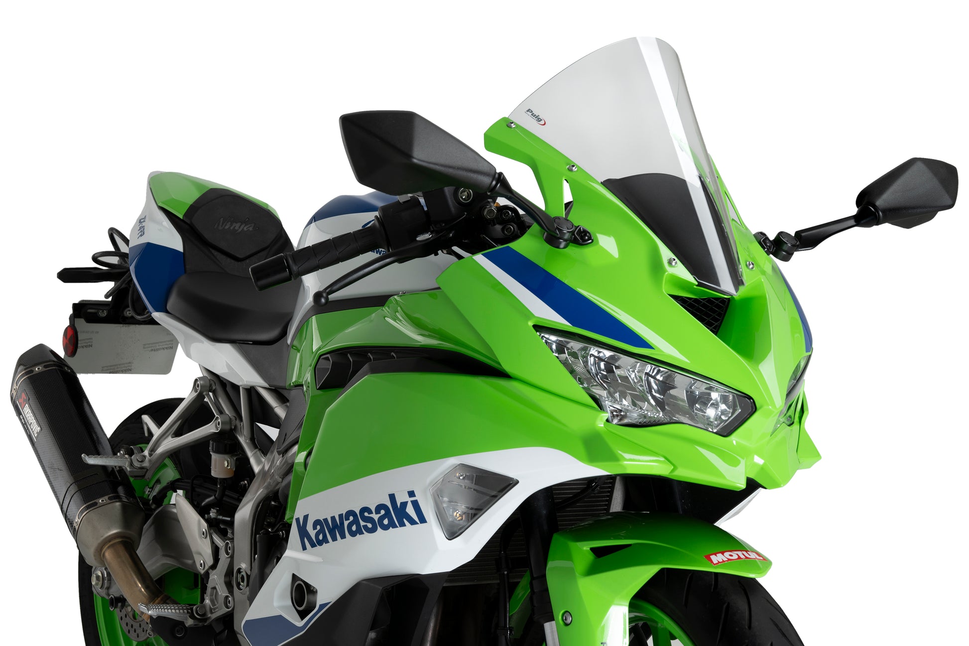 PUIG R-Racer Screen Kawasaki ZX-4R NINJA 2024-2026 - Adventure Parts