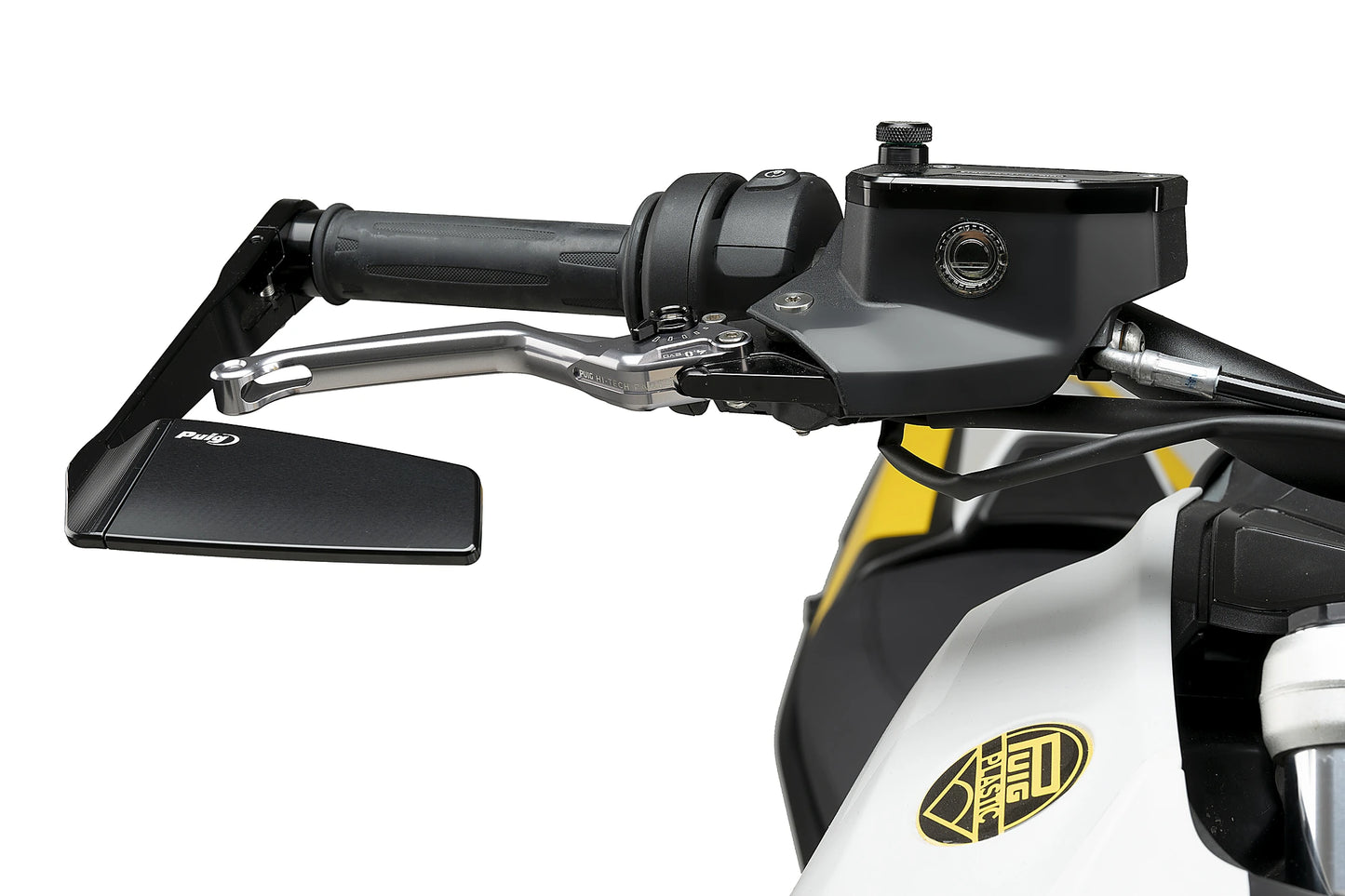 Puig Diablo Mirror Pista #12 Left BMW R1300GS 2023-2026 - Adventure Parts