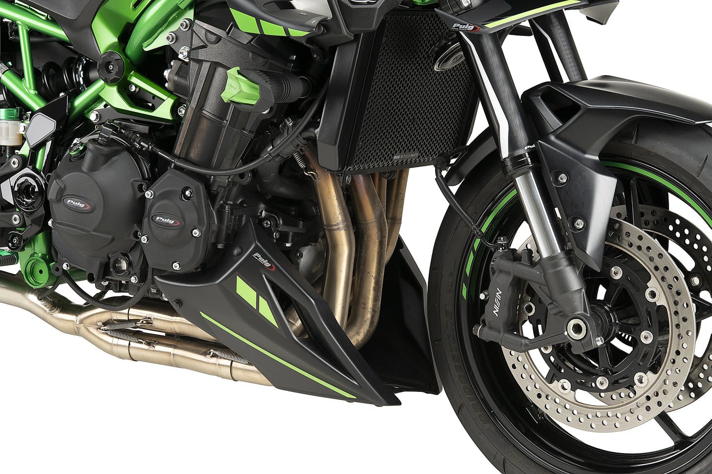 Puig Engine Spoiler Adapters Kawasaki Z900 2025-2026