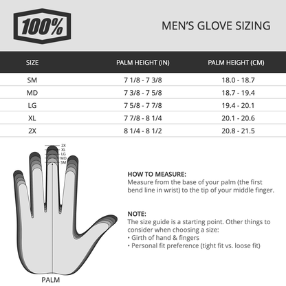 100% Brisker Gloves - Adventure Parts