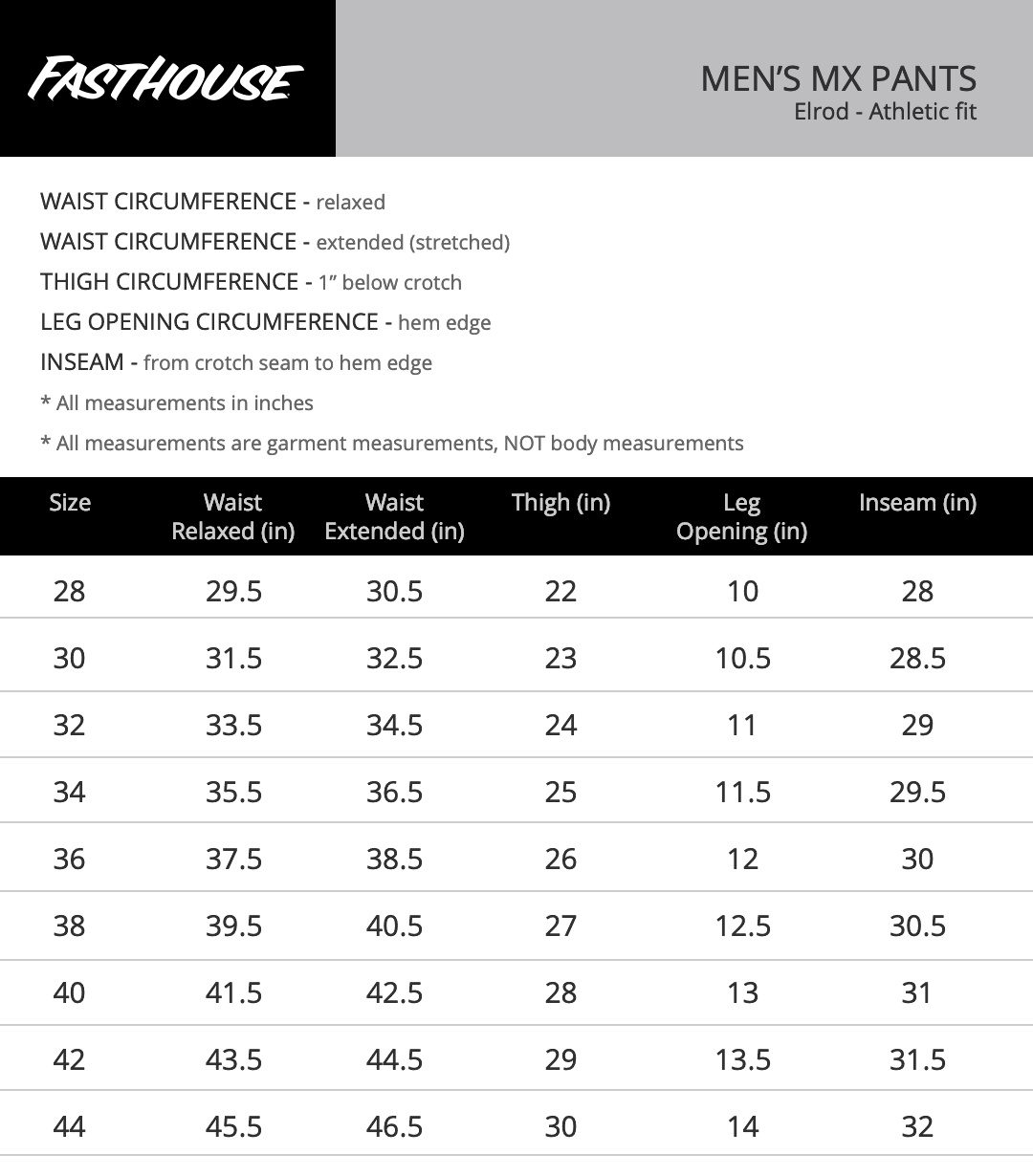 Fasthouse Elrod Nitro Pants - Adventure Parts