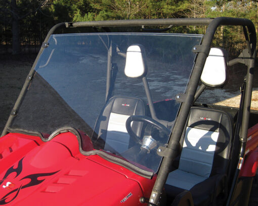 Seizmik Windshield – Full (UV Resistant Poly) ? Yamaha Rhino
