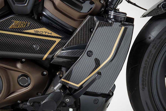 ZARD Radiator Covers + Rear Side Panel "120Th" Harley Davidson Sportster S 2021-2024