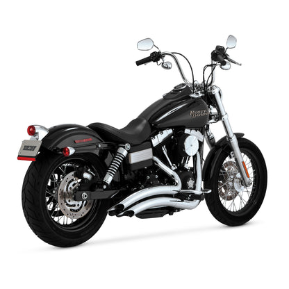 Vance & Hines Slip-On Big Radius 2-Into-2 Chrome 2006-2009