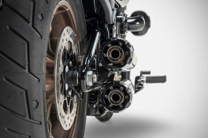 ZARD Slip-Ons Overlapped Harley Davidson Softail Standard 2017-2024 - Adventure Parts